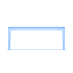 Furniture Dining Tables Stromborg Table Rectangular Contour Svg Vector, Free Vectors File